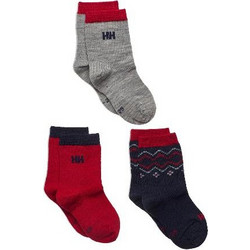 Helly Hansen - K Wool Sock 3PK Grey/Navy/Red