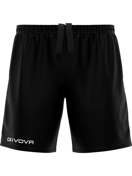Givova Αθλητική Παιδική Βερμούδα Μαύρη P018-0010