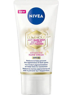 Nivea Luminous Anti-Spot Advanced SPF15 Κρέμα Χεριών για Πανάδες 50ml
