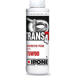 Λιπαντικό βαλβολίνη 75w90 Trans4 100% συνθετικό 1l IPONE
