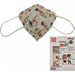 Famex Kids FFP2 NR Particle Filtering Half Mask Cowboy 10τμχ