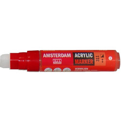 Talens amsterdam marker 311 vermillion large