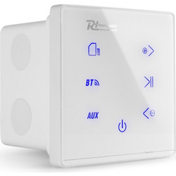 POWER DYNAMICS A50W Εντοιχιζόμενος Eνισχυτής Αφής Ισχύος 2x 20Watt Με Bluetooth / FM / USB / SD / MP3