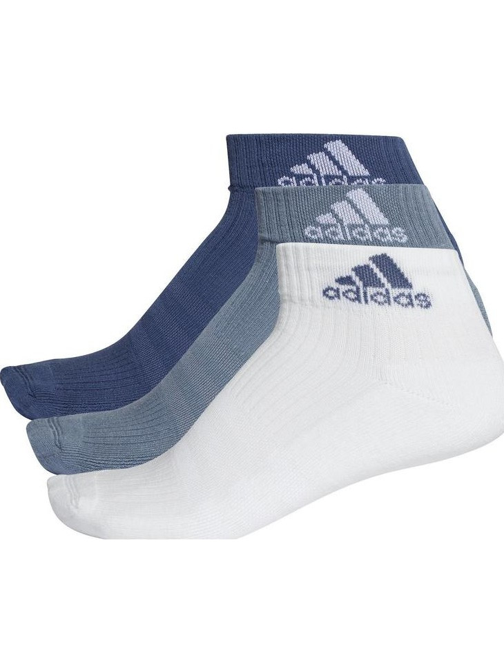 Adidas 3-Stripes Performance Ankle Socks 3 Pairs...