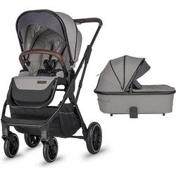 Smart Baby Coccole Silene Καρότσι Μωρού 2 σε 1 Urban Grey