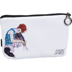 Νεσεσέρ μικρό cosmetics bags Egon Schiele λευκό (Fr-19081)