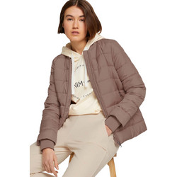 Tom Tailor Γυναικείο Μπουφάν Χειμωνιάτικο Softshell Κοντό Καφέ 1029237-28721