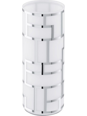 Eglo Bayman Πορτατίφ Ε27 Λευκό Φ10.5xΥ27cm