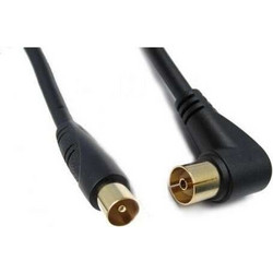 Καλώδιο Κεραίας Coax Male to Coax Female 1.5m Black FTT16-211