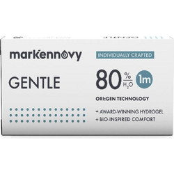 Mark'ennovy Gentle 80 Spheric Μηνιαίοι Φακοί Επαφής Βιομιμητικοί 3τμχ