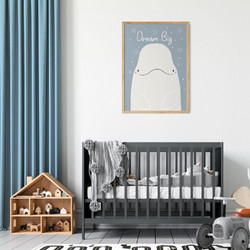 ΠΑΙΔΙΚΗ ΑΦΙΣΑ DREAM BIG 48275 (PVC/PLEXIGLASS ΧΡΩΜΑ ΦΥΣΙΚΟΥ ΞΥΛΟΥ) 50x70cm
