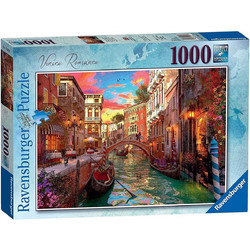 Puzzle Ravensburger Ρομαντική Βενετία 1000 Κομμάτια