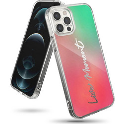 Ringke Fusion Design Back Cover Pink / Green (iPhone 12 Pro Max)