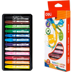 Λαδοπαστέλ Deli Color Emotion 12 Χρώματα