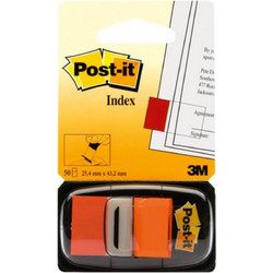 Σελιδοδείκτες 3M Post-It(R) 25mmX43mm Πορτοκαλί 680-4