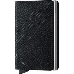 Secrid Slimwallet - Stitch Vegan - Linea Black