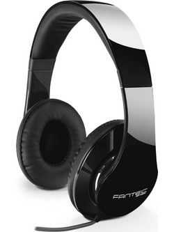 Fantec SHP-250AJ Ενσύρματα Ακουστικά On Ear Μαύρα