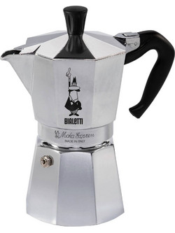 Bialetti Moka Express Μπρίκι Espresso 6Cups Inox