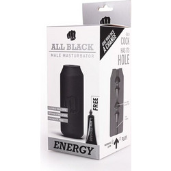 All Black Energy Pocket Αυνανιστήρι
