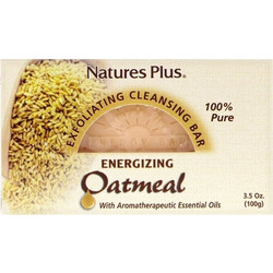Nature's Plus Oatmeal Exfoliating Cleansing Bar Σαπούνι Scrub Σώματος 100gr