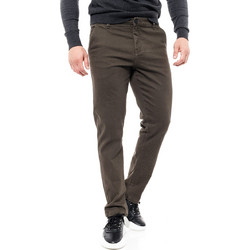 Biston Ανδρικό Παντελόνι Cargo Joggers Ελαστικό Κανονική Εφαρμογή Χακί 46-241-015