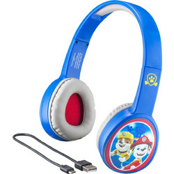 eKids Paw Patrol Ενσύρματα & Ασύρματα Bluetooth Παιδικά Ακουστικά On Ear Light Blue White