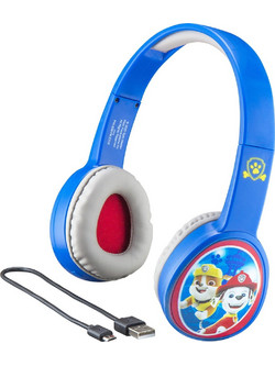 eKids Paw Patrol Ενσύρματα & Ασύρματα Bluetooth Παιδικά Ακουστικά On Ear Light Blue White