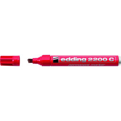 Μαρκαδόρος Edding 2200 Ανεξίτηλος 5mm Κόκκινο