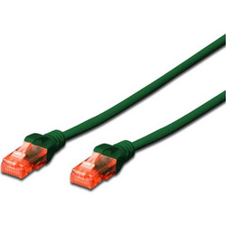 Ewent U/UTP Cat.6 Καλώδιο Δικτύου Ethernet 1m Green