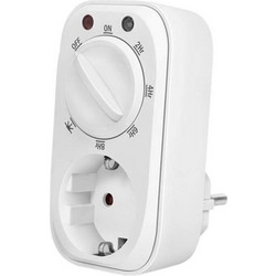 Smart Πρίζα LogiLink ET0012 - 1x Schuko - Με Χρονοδιακόπτη Και Twilight Sensor - White ET0012