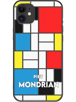 Θήκη Piet Mondrian iPhone 11 Black TPU (Μαύρη Σιλικόνη)