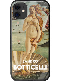 Θήκη Sandro Botticelli iPhone 11 Groove TPU (Tempered Glass και TPU)