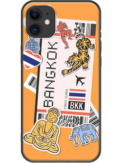 Θήκη Ticket To Bangkok iPhone 11 Black TPU (Μαύρη Σιλικόνη)