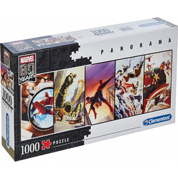 Puzzle Clementoni Panorama Marvel 80th Anniversary 1000 Κομμάτια