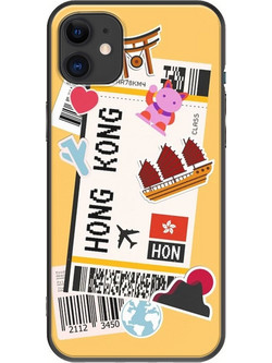 Θήκη Ticket To Hong Kong iPhone 11 Black TPU (Μαύρη Σιλικόνη)
