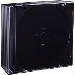 Θήκη CD/DVD Esperanza Slim για 1 Δίσκο (10τμχ) - Μαύρο