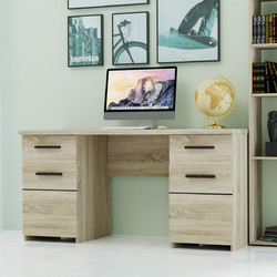 Alphab2b Solo Γραφείο Ξύλινο 145x60x76cm TO-SOLO2D2S