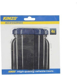 KINZO 79531 Σετ Σπάτουλες με Πλαστική Λαβή 4τμχ 43-104mm