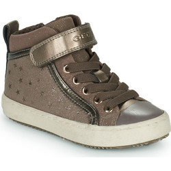 Geox Kalispera Παιδικά Sneakers Μποτάκια Μπρονζέ J744GI0DHAJC9006