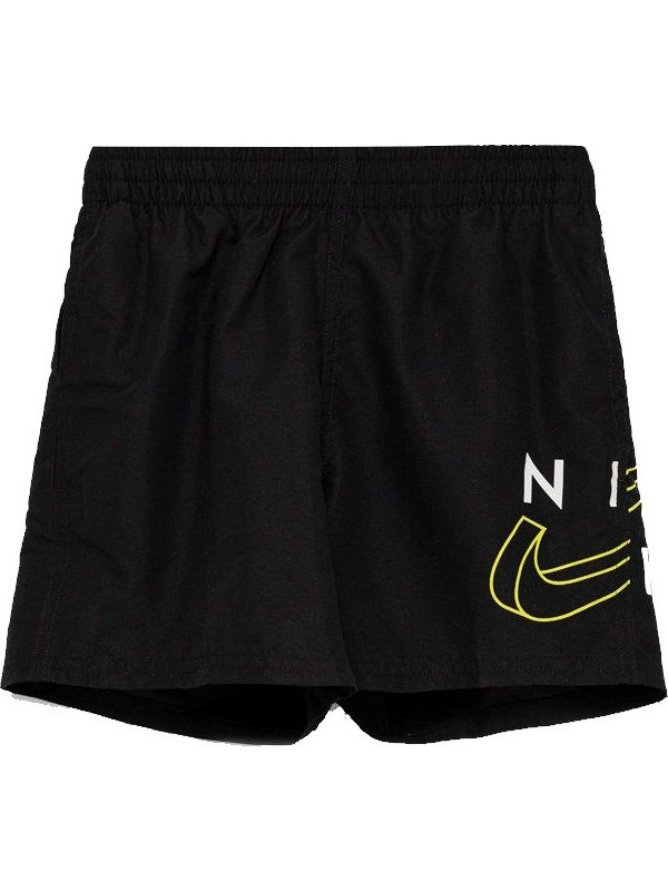 Nike Volley 4 Παιδικό Μαγιό Σορτς για Αγόρι Μαύρο NESSC786-001
