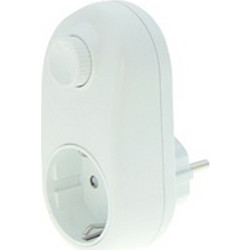 KANGTAI CM3005 Dimmer Πρίζας με Ροοστάτη για λάμπα LED 24W - αλογόνου & πυρακτώσεως 200W