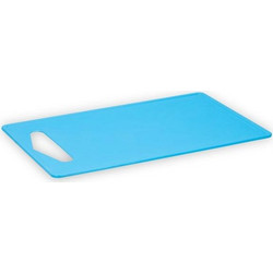 Πλαστική Επιφάνεια Κοπής με Λαβή 35x23x0.5 cm, σε 4 χρώματα Μπλε - Aria Trade