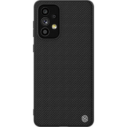 Nillkin Textured Case durable reinforced case with gel frame and nylon back for Samsung Galaxy A73 black