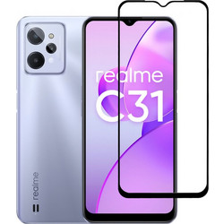 Powertech TGC-0580 Tempered Glass Black (Realme C31)