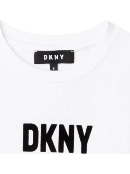 DKNY D25D95 Short Sleeve T-Shirt Black