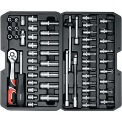 Wrench set YATO 56 pcs 1/4" 14501