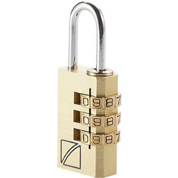 Λουκέτο Travel Blue Με Συνδυασμό 031-Gold