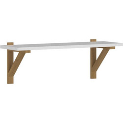 Ράφι Τούχου Neptune TO-NEPTUNESHELF67 67x21x22,5cm Sonoma-White Aidonitsa