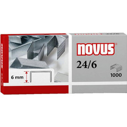 Σύρματα συρραφής Novus 24/6 συσκευασία 1000τμχ (040-0158)