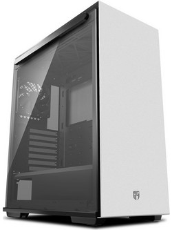 Deepcool Macube 310P White Gaming Midi Tower Κουτί Υπολογιστή με Πλαϊνό Παράθυρο